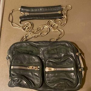 Alexander Wang Black Leather Cross Body Bag